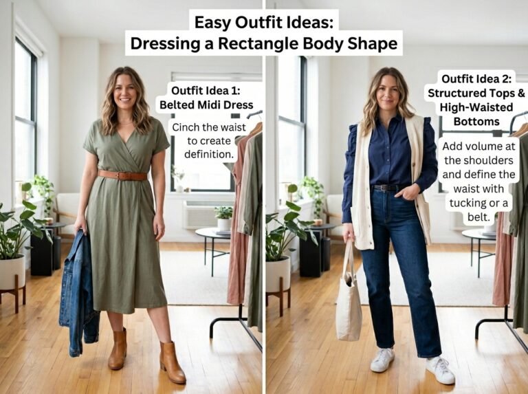 How to Dress Rectangle Body Shape: Easy Outfit Ideas That Really Work